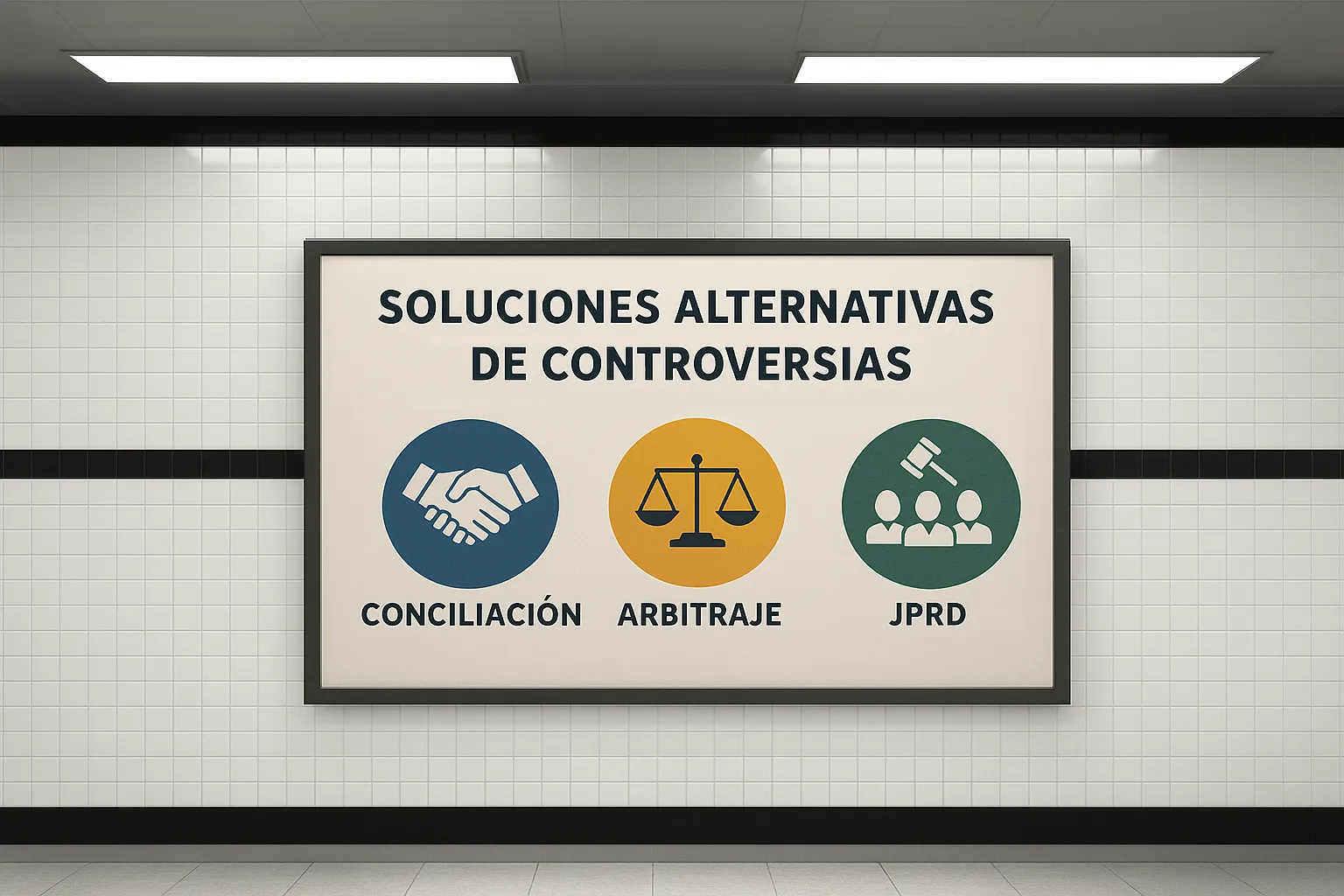 Conciliación, arbitraje y JPRD